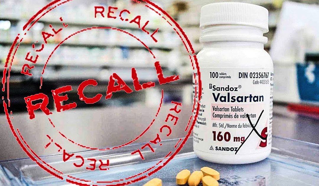 Popular Heart Medication Valsartan Recalled For Containing Cancer-Causing Chemical